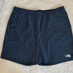 The North Face Men's Athletic Shorts - Navy Blue